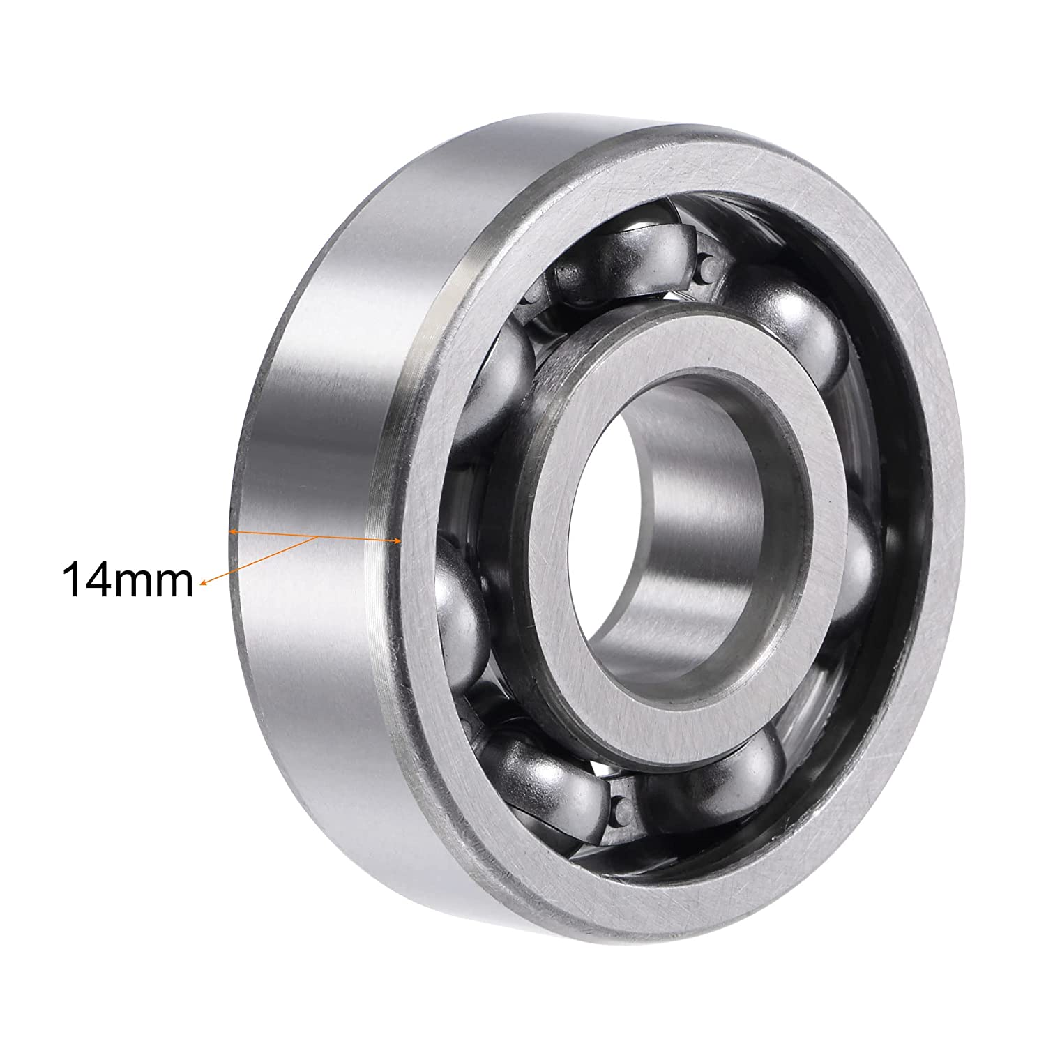 6303 Open Deep Groove Ball Bearing 17x47x14mm Double Sealed ABEC-3 Bearings 6303 zz 17*47*14mm