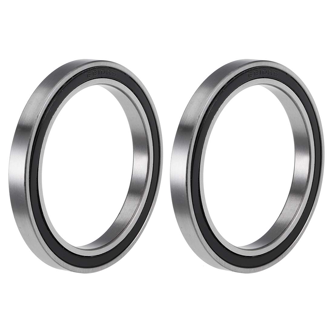 6810-2RS Deep Groove Ball Bearings 50mm Inner Dia 65mm OD 7mm Bore Double Sealed Chrome Steel  6810z